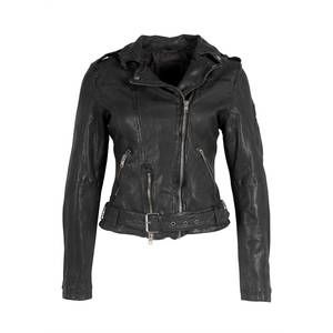 NEW MAURITIUS wild 2 rf leather jacket in dark green